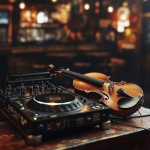 DJ Set classical with Violine